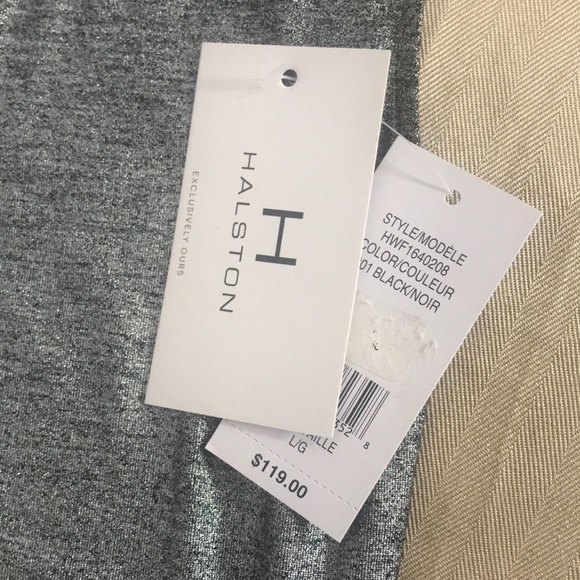 H by Halston Ruched Metallic Column Evening Dress - Picture 4 of 6